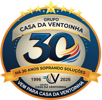 Selo comemorativo: Grupo Casa da Ventoinha, 30 anos — 1996 a 2026